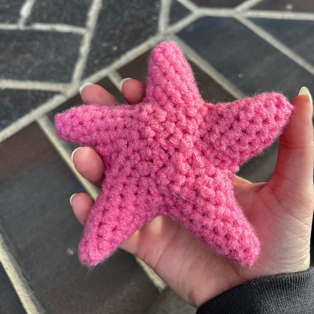 Hand Crocheted Happy Little Starfish Because You’re a Star! - Picture 5 of 6